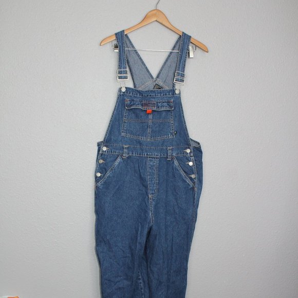No Boundaries Denim - Vintage No Boundaries Denim Overalls sz L